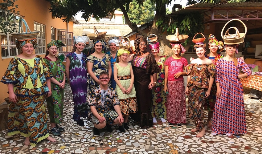 Residential trip in The Gambia.